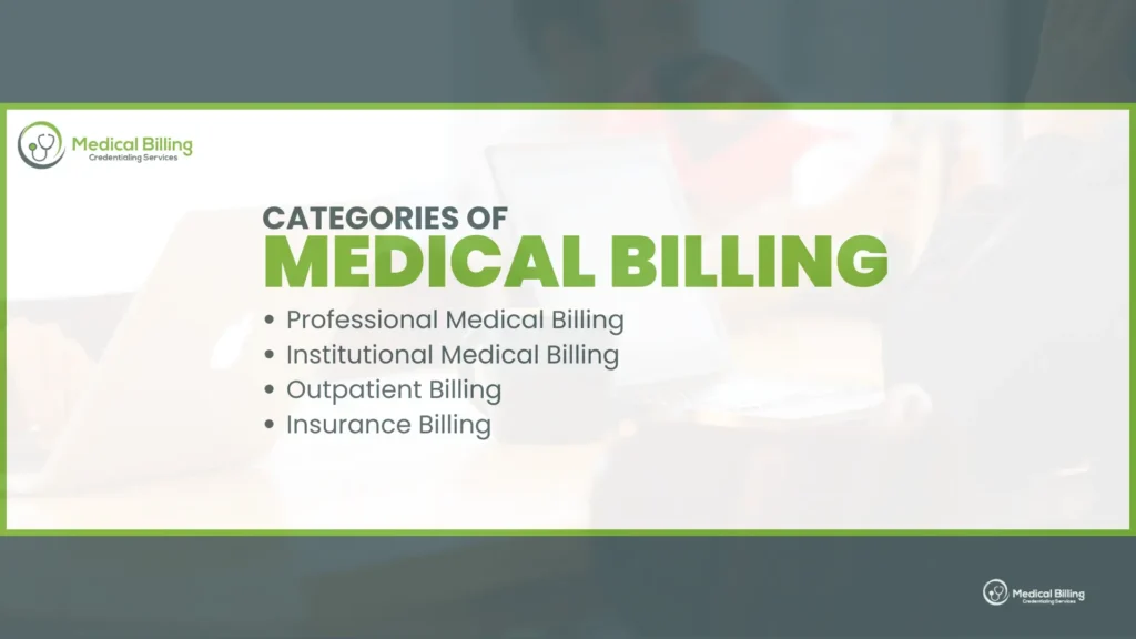 Categories of Medical Billing