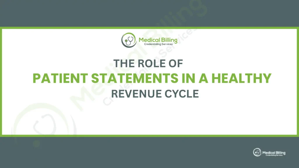 Patient Statements and Billing